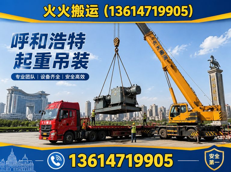 清水河县呼和浩特起重吊装展示图